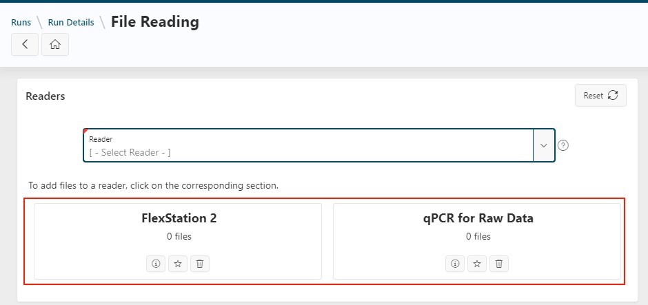 List of added readers