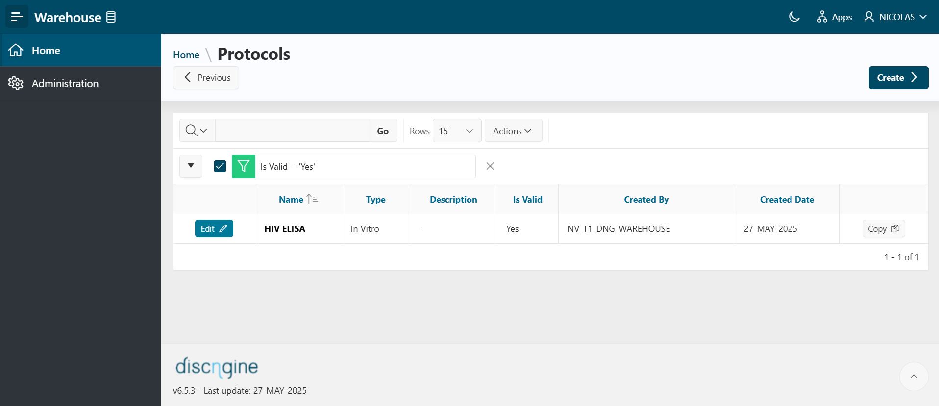 Protocols home page